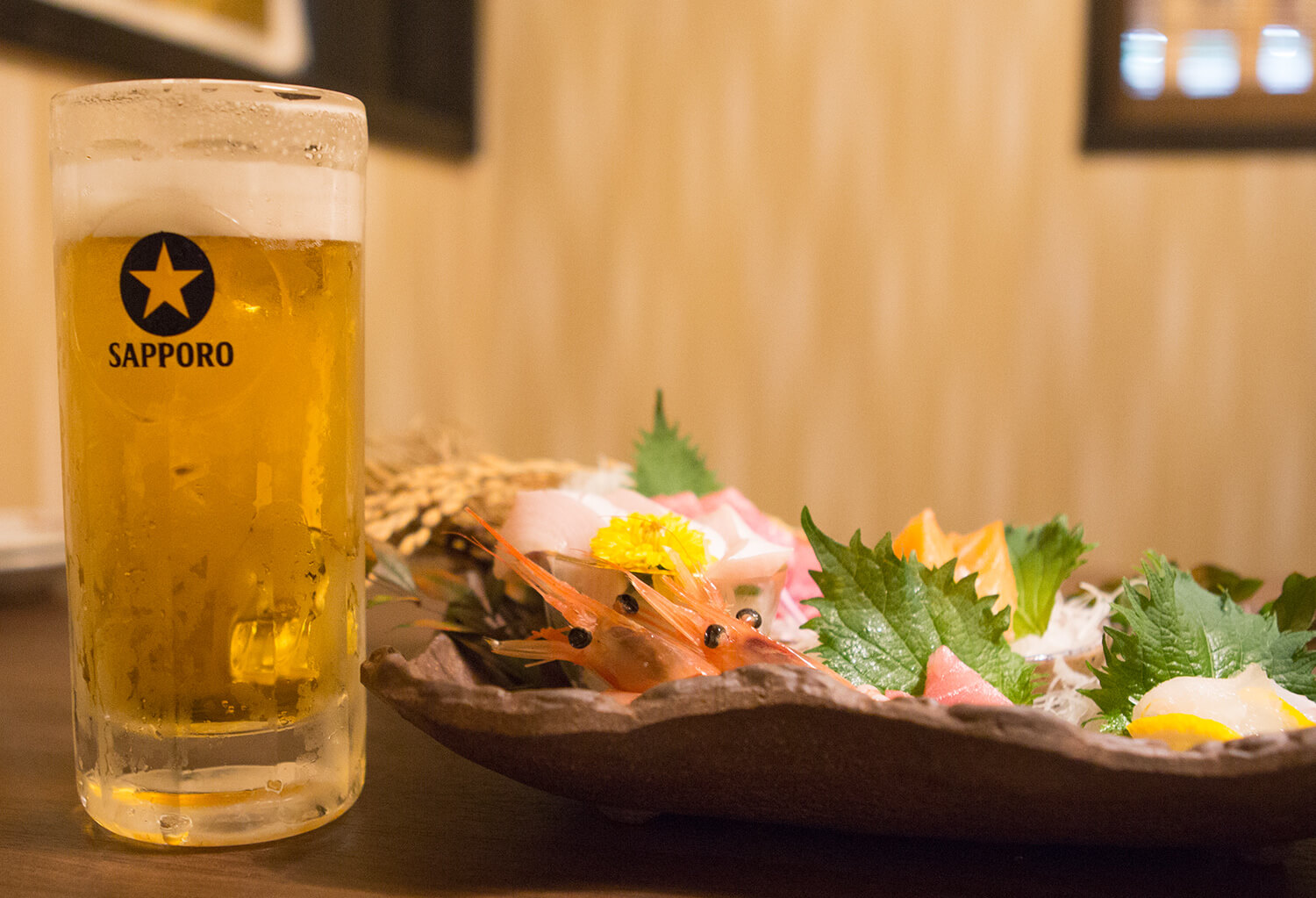 ビールとつまみ